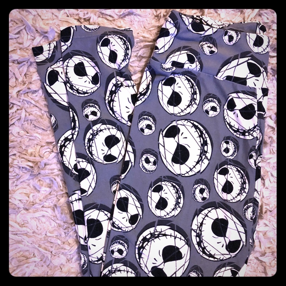 Jack skellington Disney leggings os lularoe